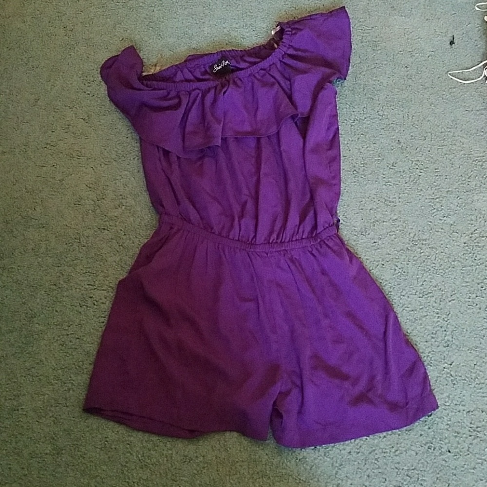 A puple romper